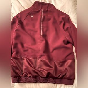 Figs Burgundy Sydney Scrub Jacket